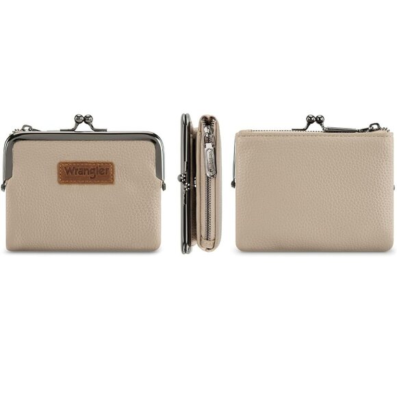 Montana West Wrangler Women's Wallet RFID Blocking Wallets Small Bifold - Picture 5 of 6